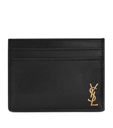 ysl holder|YSL card holder for men.